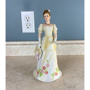 June Jacqueline With Roses 1986 Enesco Statue